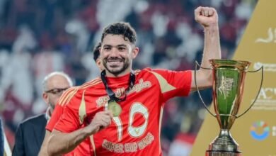 الأهلي يفتقد 5 لاعبين أمام زد إف سي فى مواجهة الخميس بالدوري المصري